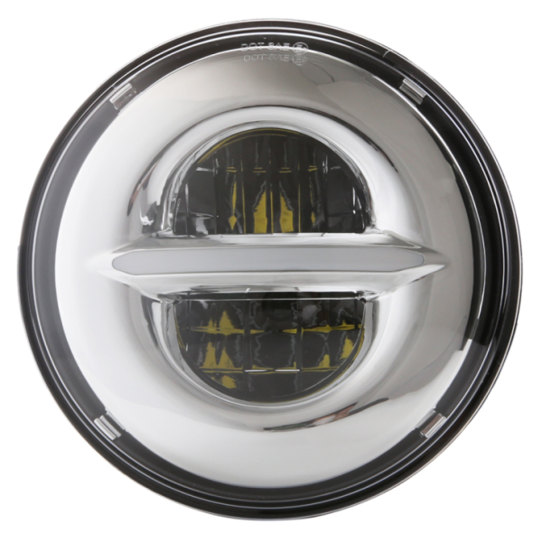 75 inch ronde led koplamp zwarte strook 575 inch Harley projectkoplamp