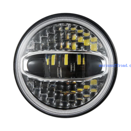 Opgewaardeerde nieuwe led-koplamp 7 inch voor Harley