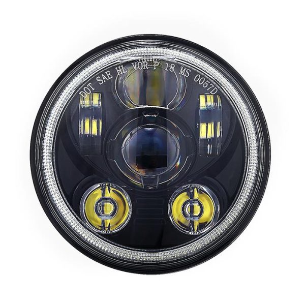 5 3/4 inch ronde led projector koplamp voor motorfiets