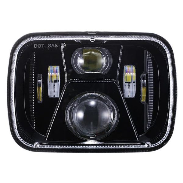 5x7 Inch vierkante led-koplamp Led-lampen