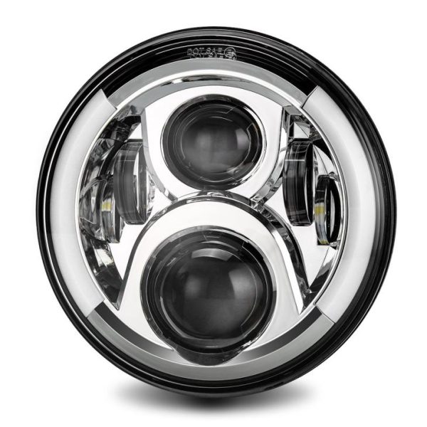 7 inch ronde led-koplamp