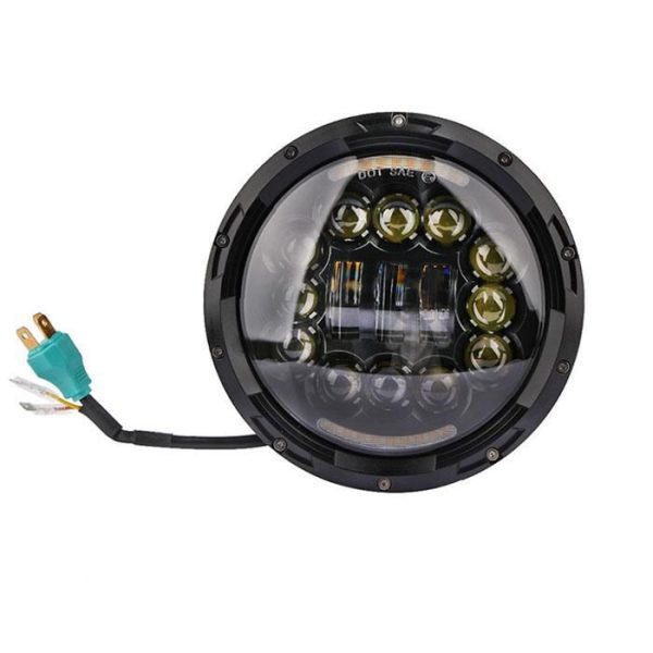 7 LED motorfiets koplamp