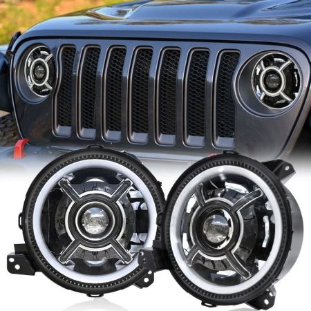 China Morsun Nieuwste 9 koplampen voor Jeep Wrangler JL