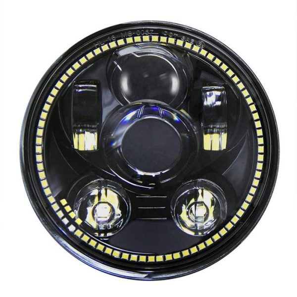 75 inch LED-koplampprojector Heldere lenschip Super helder waterdicht voor Harley-motorfiets