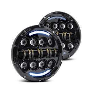 Led 7 inch Wrangler accessoires motorfiets led-koplamp