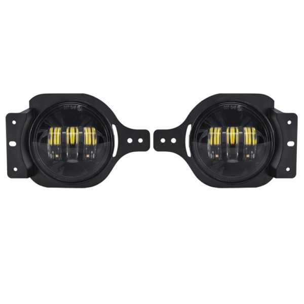 Morsun 4inch mistlamp met beugel voor Jeep Wrangler JL JLU Rubicon zwart chroom licht