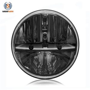 Morsun Auto Onderdelen Ronde LED Koplamp Voor Jeep CJ TJ JK Hoge Dimlicht 7inch Koplamp Projector