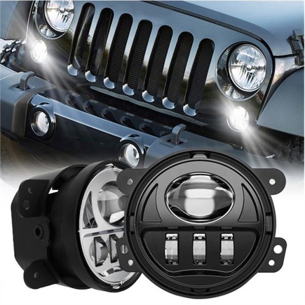 MORSUN Auto Accessoires 4-inch Mistlamp Voor Jeep Wrangler JK LED Mistlamp