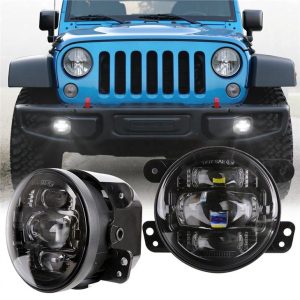 Morsun Driving Lights Voorbumper Projector LED Mistlamp Voor Jeep Wrangler JK 2007-2017