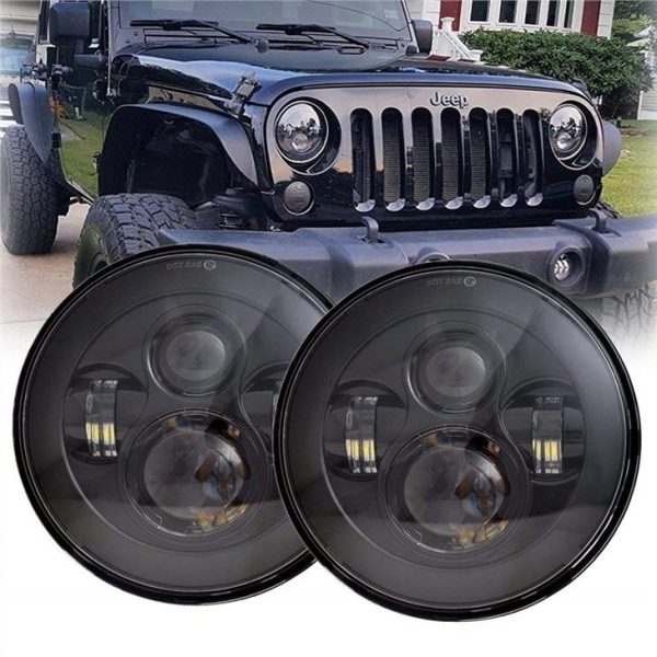 Morsun Groot Licht Ronde Led Koplamp Projector Voor 07-15 Jeep Wrangler JK 2 Deur