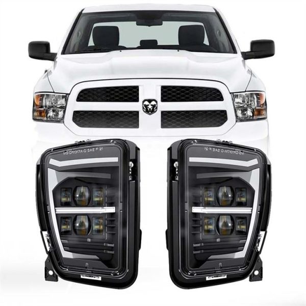 Morsun High Power LED mistlamp vervanging met DRL compatibel voor Dodge Ram 1500 Pickup 2013-2017