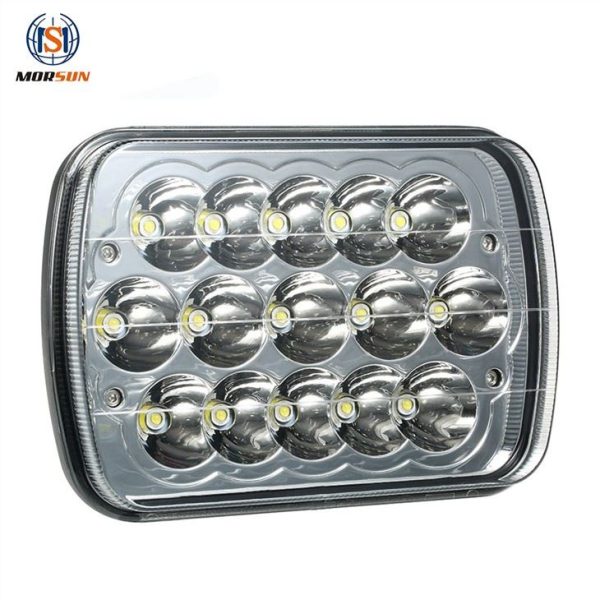 Morsun Super Helderheid 5x7 7x6 LED Koplamp Voor Cherokee XJ H4