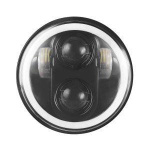 Motorfiets accessoires LED-koplamp 575 inch met Drl-dagrijverlichting Motor