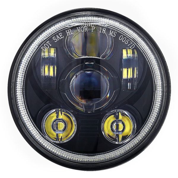 75 inch led-koplamp voor Harley