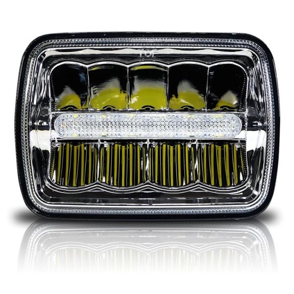 Rechthoekige 5x7 '' H4 Led-koplamp voor Jeep Truck