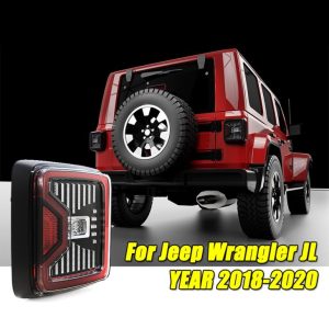 Amerikaanse versie 2018 Jeep Wrangler JL Led-achterlichten Led-remlichten achter